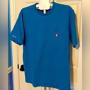 Supreme designer brand T shirt. Men’s Large. Playboy bunny graphic.